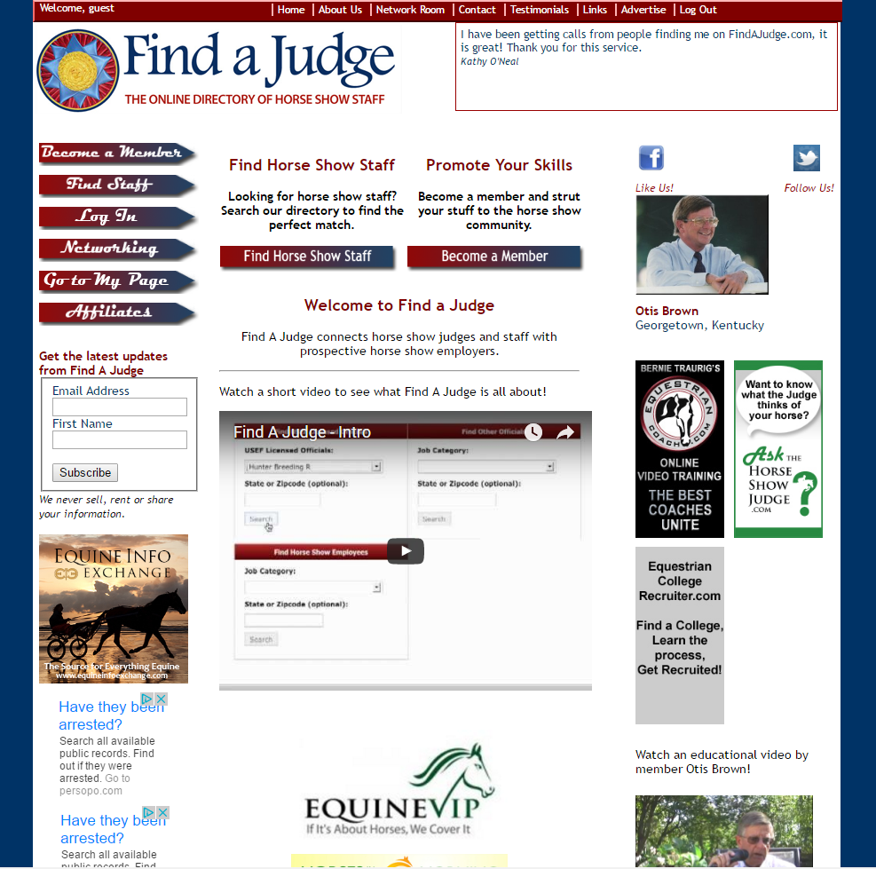 Find a Judge